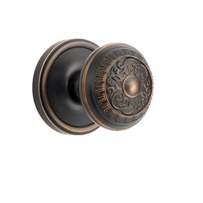 Grandeur Windsor Knob with Georgetown Rose Timeless Bronze 