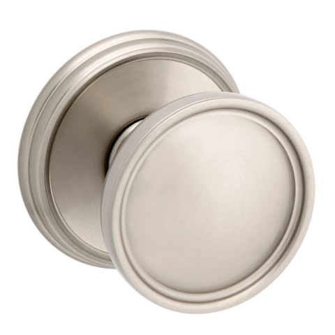 Baldwin Estate K012 Tulip Door Knob Set Satin Nickel (150)