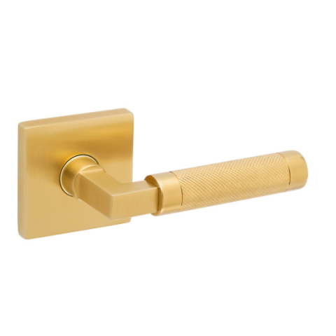 Baldwin Estate L030 Knurled Lever Set Lifetime Satin Brass (044)