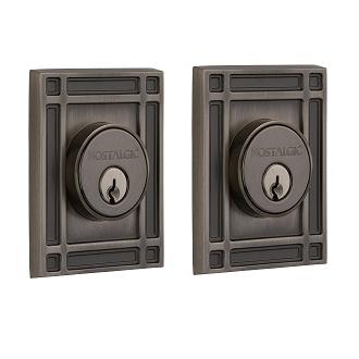 Nostalgic Warehouse MISDBL Mission Double Cylinder Deadbolt