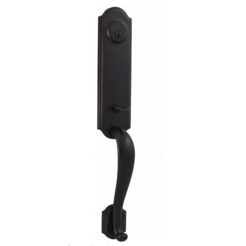 Weslock Mansion Handleset Oil Rubbed Bronze (US10B)