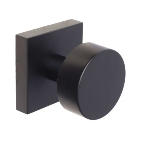 Weslock Transitional Collection 0700-4 Mesa Passage Door Knob Set in Black