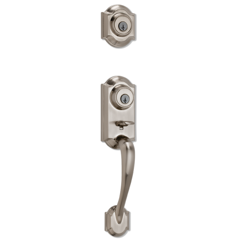 Kwikset Signature Series Montara Handleset shown in Satin Nickel (15)