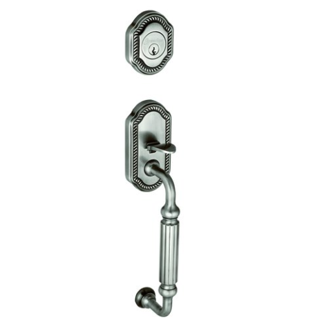 Grandeur Newport Handleset shown in Antique Pewter (AP)