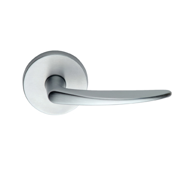 Omnia 281 Lever Latchset Satin Chrome (US26D)