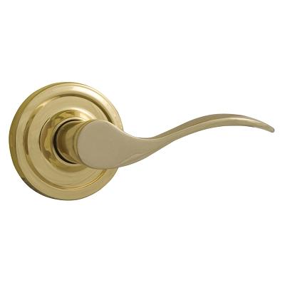 Weslock 605U Bordeau Single Dummy Polished Brass (US3)