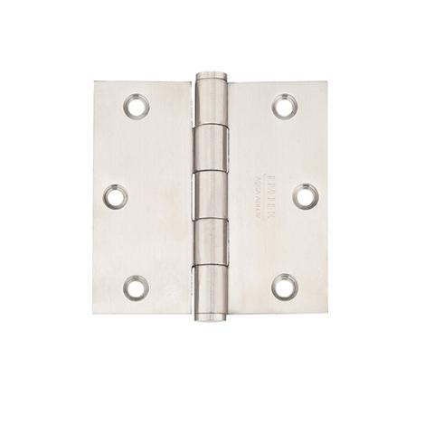 Emtek 3-1/2 x 3-1/2 Stainless Steel Square Corner Residential Hinges 9811332D