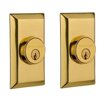 Nostalgic Warehouse STUDBL Studio Double Cylinder Deadbolt