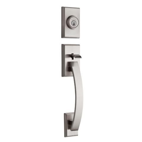 Kwikset Tavaris Handleset shown in Satin Nickel (15)