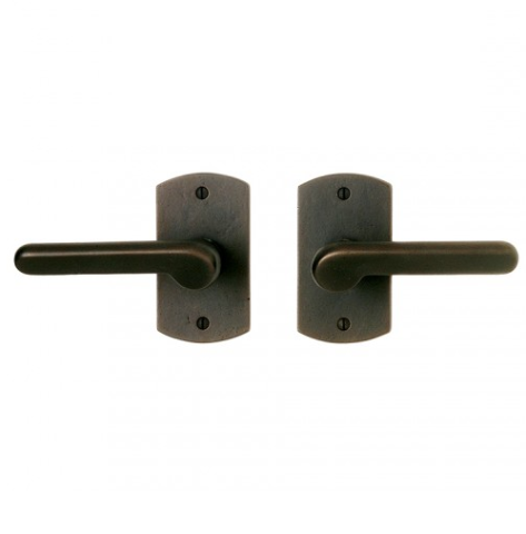 Rocky Mountain E504 Curved Escutcheon with choice of Knob or Lever