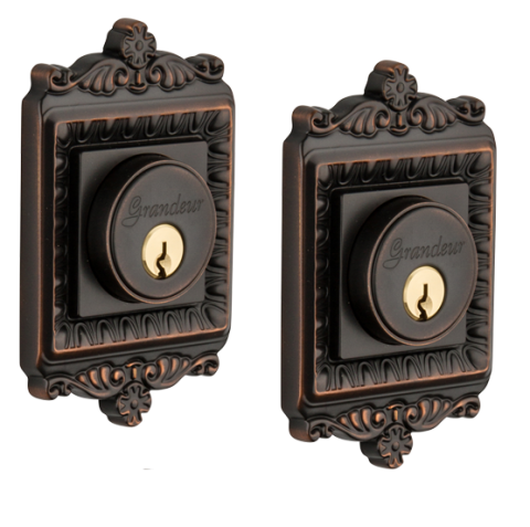 Grandeur Windsor Double Cylinder Deadbolt Timeless Bronze (TB)