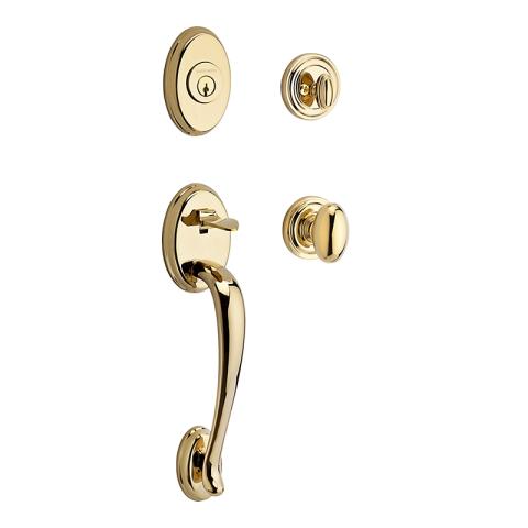 Baldwin Reserve Columbus Handleset shown in Polished Brass (003)