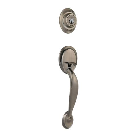 Kwikset Dakota Handleset in Antique Nickel (15A)