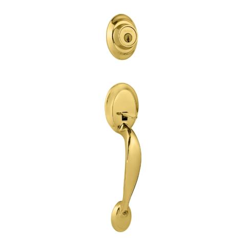 Kwikset Dakota Handleset in Polished Brass (3)