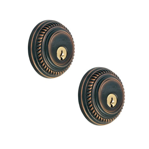 Grandeur Newport Double Cylinder Deadbolt Timeless Bronze (TB)