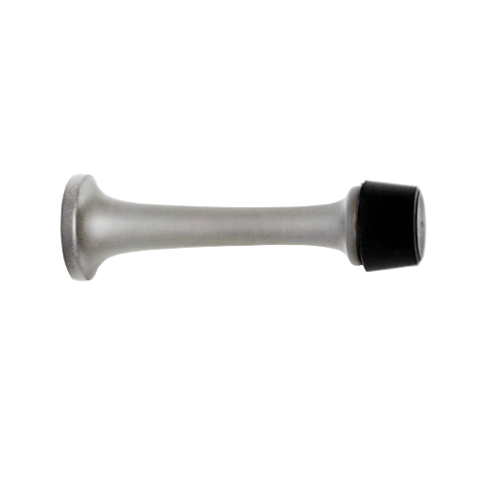 Nostalgic Warehouse DSTCLS Rubber-Tipped Doorstop Satin Nickel (SN)