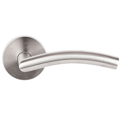 Emtek Dresden Door Lever with Disk Rose Stainless Steel (SS)