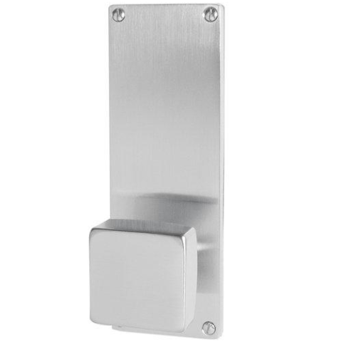 Emtek 8011, 8111, 8211 Modern 7-1/8" Non Keyed Sideplate with Square knob 