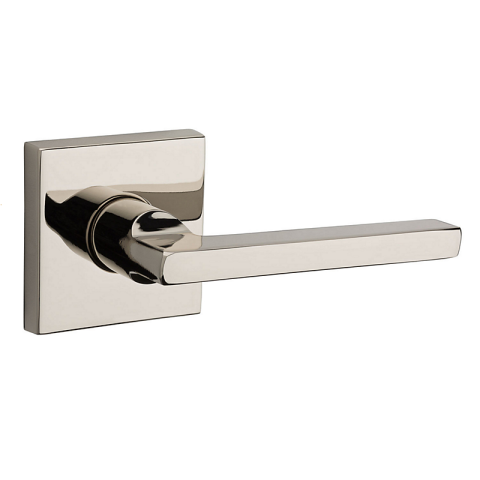 Baldwin Reserve Square Lever shown in Lifetime Polished Nickel (055)