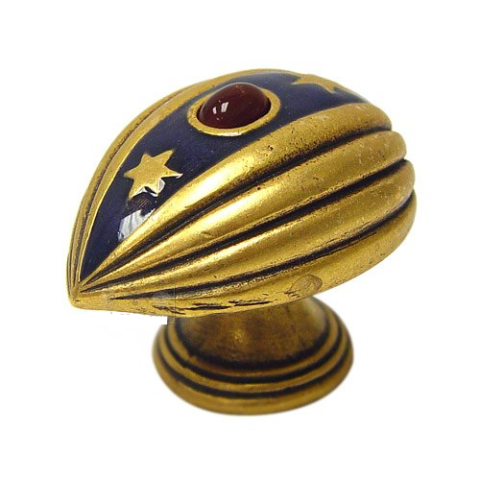 Emenee FAB1001-RG Easter Egg Pendant Cabinet Knob in Russian Gold (RG)