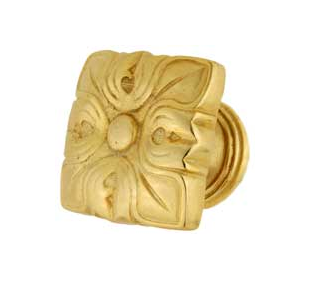 Emenee FAB1004-MG Imperial Pelican Egg Stand Cabinet Knob in Museum Gold (MG)