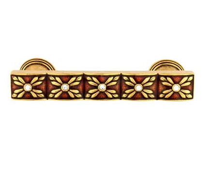 Emenee FAB1008-RG Parasol Cabinet Pull in Russian Gold (RG)