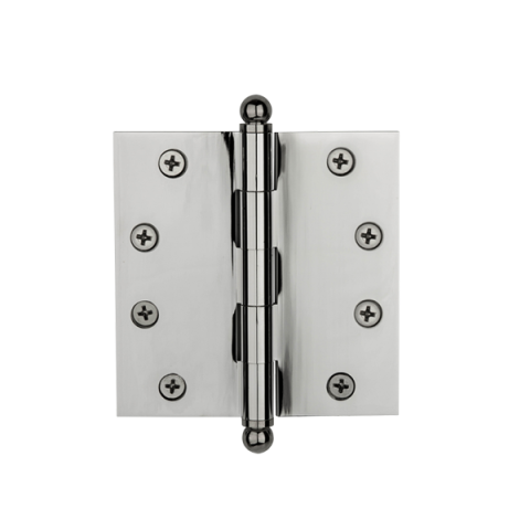 Nostalgic Warehouse 4" Ball tipped hinge Satin Nickel (SN)