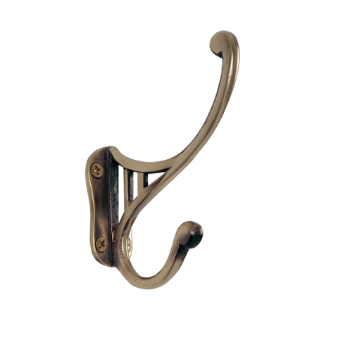 Nostalgic Warehouse CHKCLS Classic Coat Hook Antique Brass (AB)