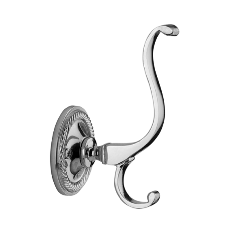 Nostalgic Warehouse CHKROP Rope Coat Hook Bright Chrome (BC)