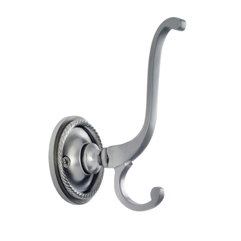 Nostalgic Warehouse CHKROP Rope Coat Hook Satin Nickel (SN)