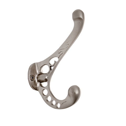 Nostalgic Warehouse CHKVIC Victorian Coat Hook Satin Nickel (SN)