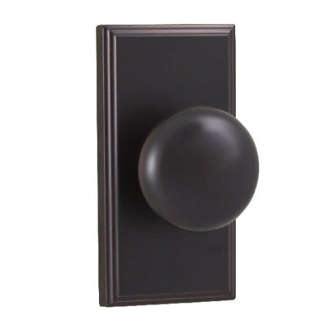 Weslock 3705I Dummy with Square Rose Oil Rubbed Bronze 