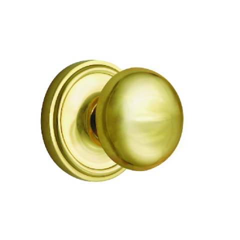 Nostalgic Warehouse New York Privacy Mortise with Classic Rose Polished Brass 