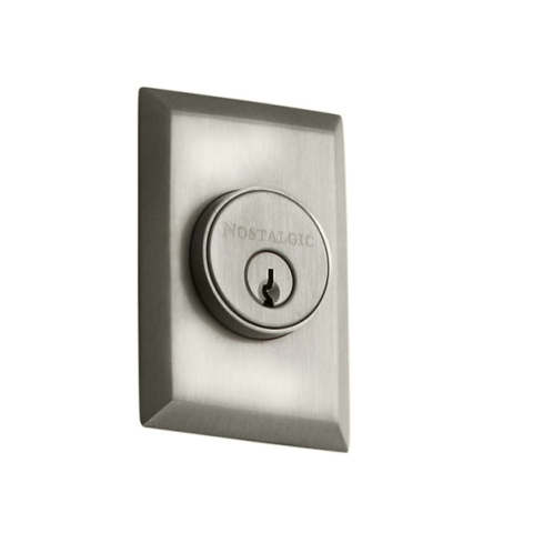 New York Single Cylinder Deadbolt Satin Nickel (SN)