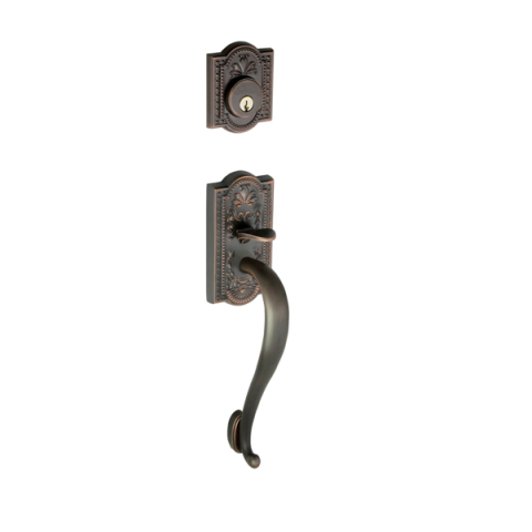 Nostalgic Warehouse Meadows Handleset w/ S Grip Timeless Bronze (TB)