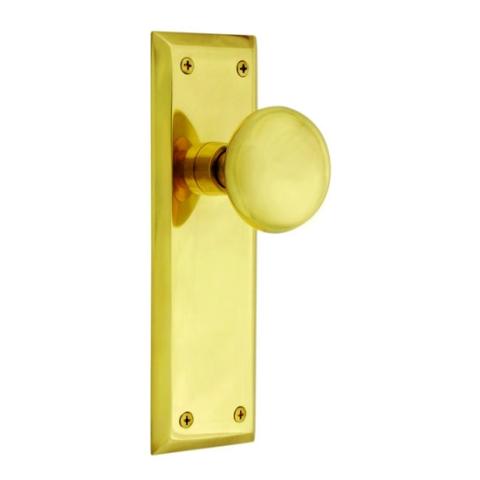 Nostalgic Warehouse New York Backplate Set with choice of Knob | Low ...