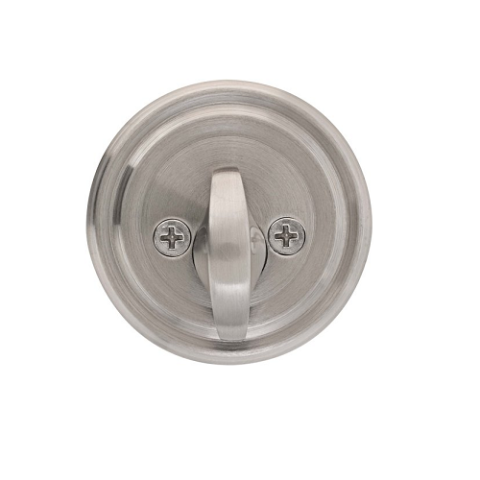 Emtek 8550 Solid Brass Single Sided Deadbolt Satin Nickel (US15)