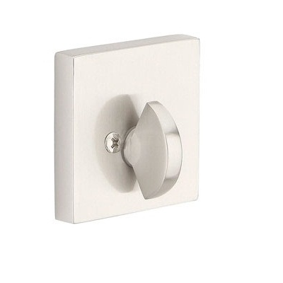 Emtek 8569 Square Style Single Sided Deadbolt Satin Nickel (US15)