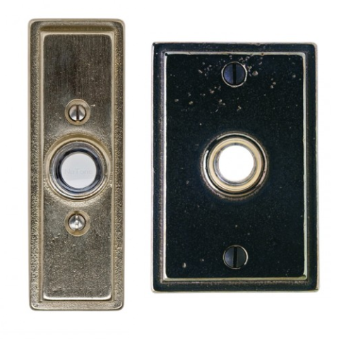 Rocky Mountain Stepped Door Bell Button