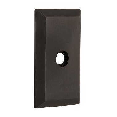 Nostalgic Warehouse Studio Short Plate Passage Function Oil Rubbed Bronze (OB)