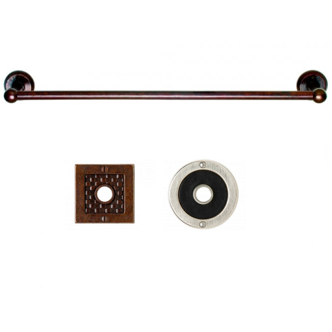 Rocky Mountain Bath Towel Bar-TB (Designer Escutcheon)