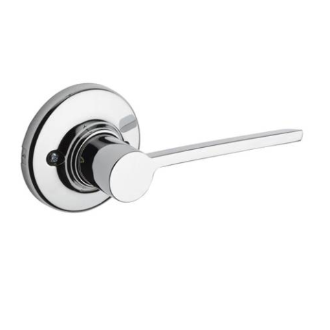 Kwikset 488LRL Ladera Dummy Door Lever Polished Chrome