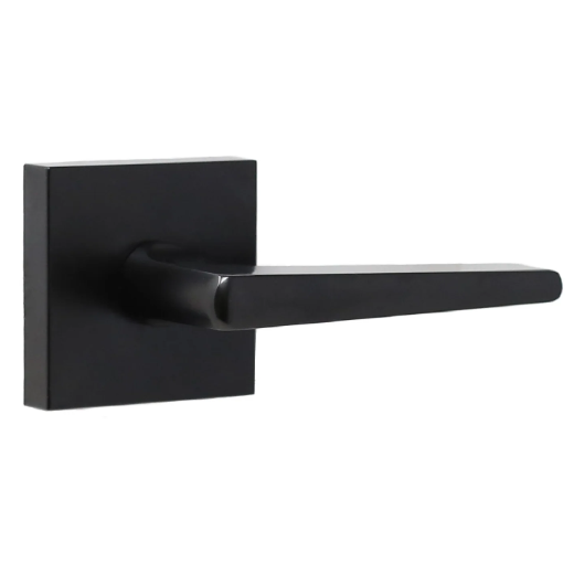 Weslock Transitional Collection Philtower Passage Lever Set Black