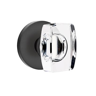 Emtek Modern Windsor Crystal Door Knob Set