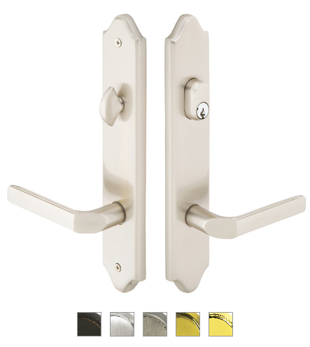 Emtek 1271 Configuration #2 CONCORD Style Multi-Point Trim for Patio Doors