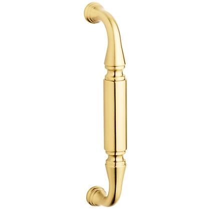 Baldwin 2574 Richmond Door Pull 8" CTC in Polished Brass (030)