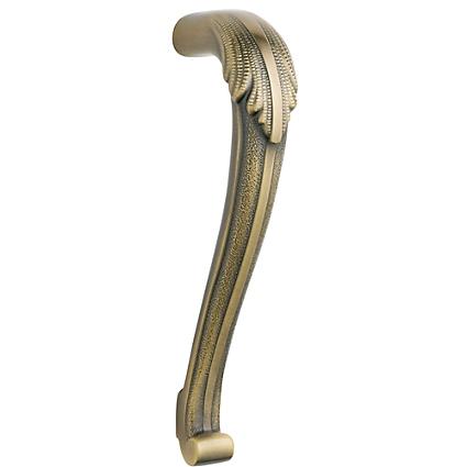 Baldwin 2693 Kensington/Victoria Door Pull in Satin Brass & Black (050)