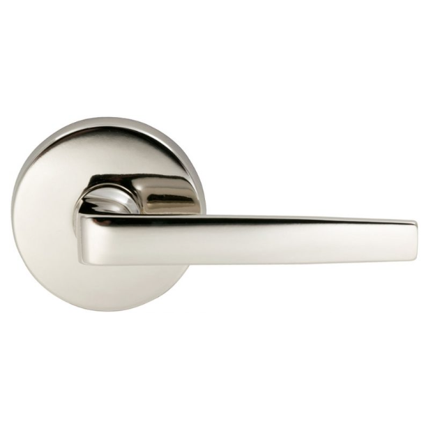 Omnia 36 Lever Latchset Polished Nickel (US14)