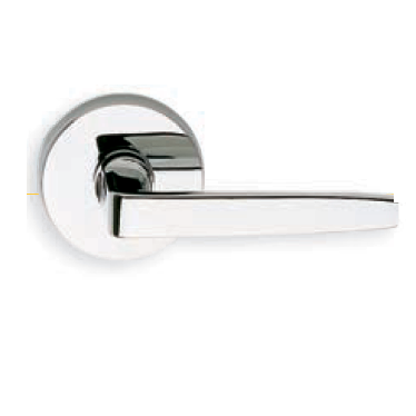 Omnia 36 Lever Latchset Polished Chrome (US26)