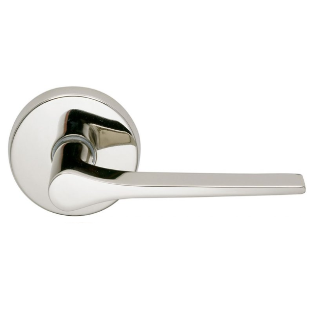 Omnia 364 Lever Latchset Polished Nickel (US14)